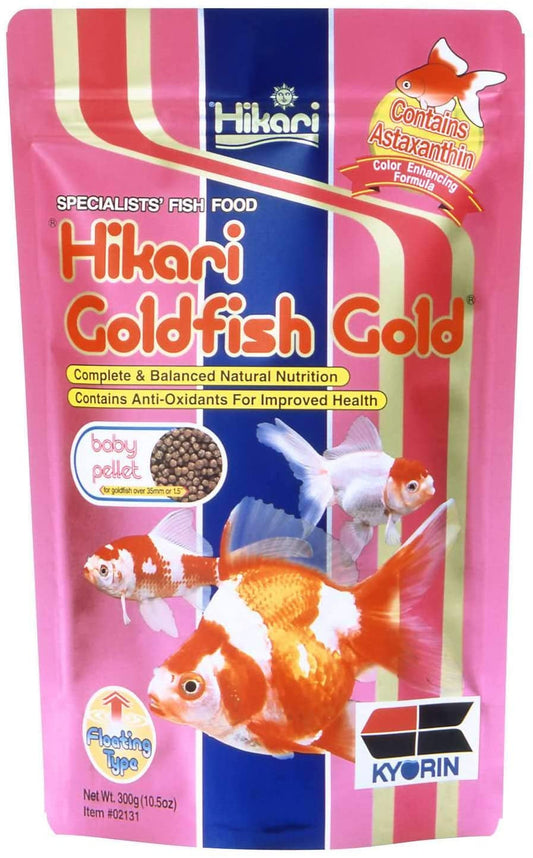 Hikari Goldfish Gold Floating Baby Pellet Food Aquariums For Beginners