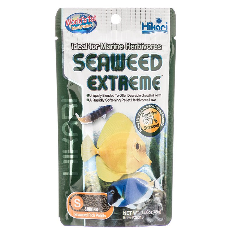 Hikari Seaweed Extreme Sinking Small Pellet Food Aquariums For Beginners