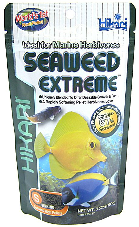 Hikari Seaweed Extreme Sinking Small Pellet Food Aquariums For Beginners
