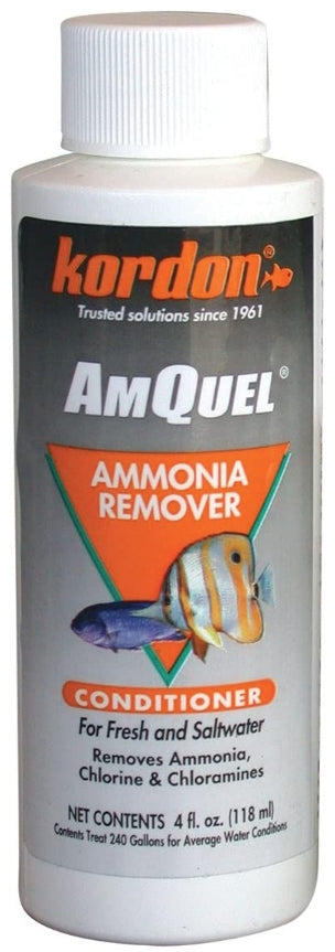 Kordon AmQuel Ammonia Remover Water Conditioner Aquariums For Beginners