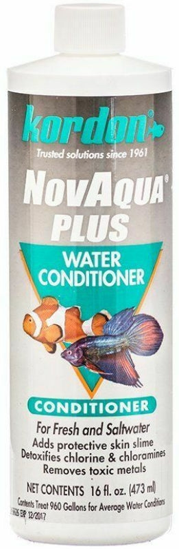 Kordon NovAqua Plus Water Conditioner Aquariums For Beginners