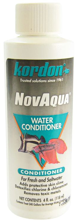 Kordon NovAqua Water Conditioner for Freshwater and Saltwater Aquariums Aquariums For Beginners