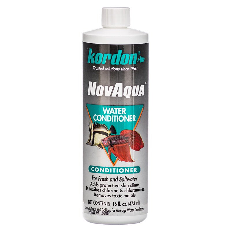 Kordon NovAqua Water Conditioner for Freshwater and Saltwater Aquariums Aquariums For Beginners