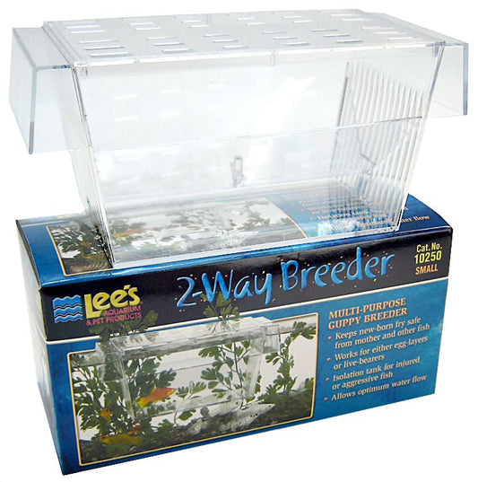 Lees 2-Way Breeder Multi Purpose Guppy Breeder Aquariums For Beginners