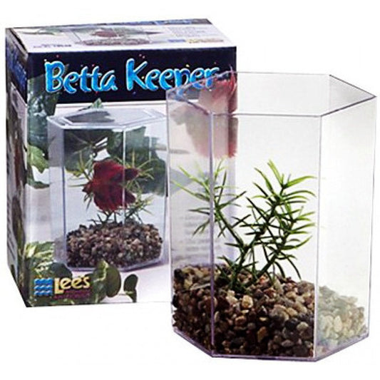 Lees Betta Keeper Hex Aquarium Kit Aquariums For Beginners