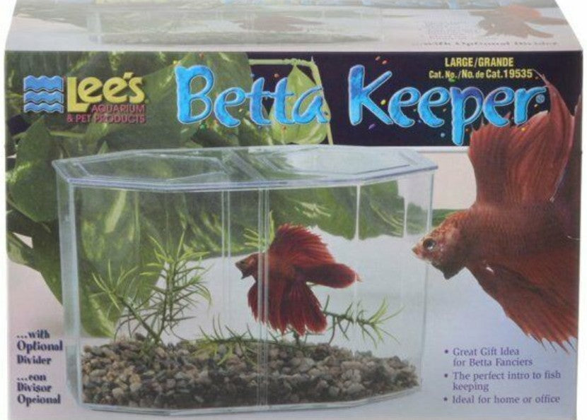Lees Betta Keeper Hex Dual Aquarium Aquariums For Beginners