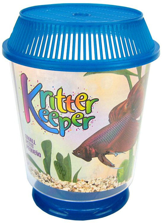 Lees Kritter Keeper Round for Fish, Insects or Crickets Aquariums For Beginners