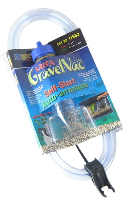 Lees Ultra Gravel Vac Self Start With Wide Mouth Nozzle Aquariums For Beginners