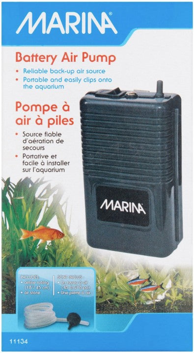 Marina Battery Operated Air Pump for Aquarium or Terrariums Aquariums For Beginners