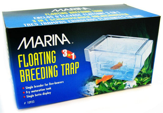 Marina Floating Breeding Trap 3 in 1 Fish Hatchery Aquariums For Beginners