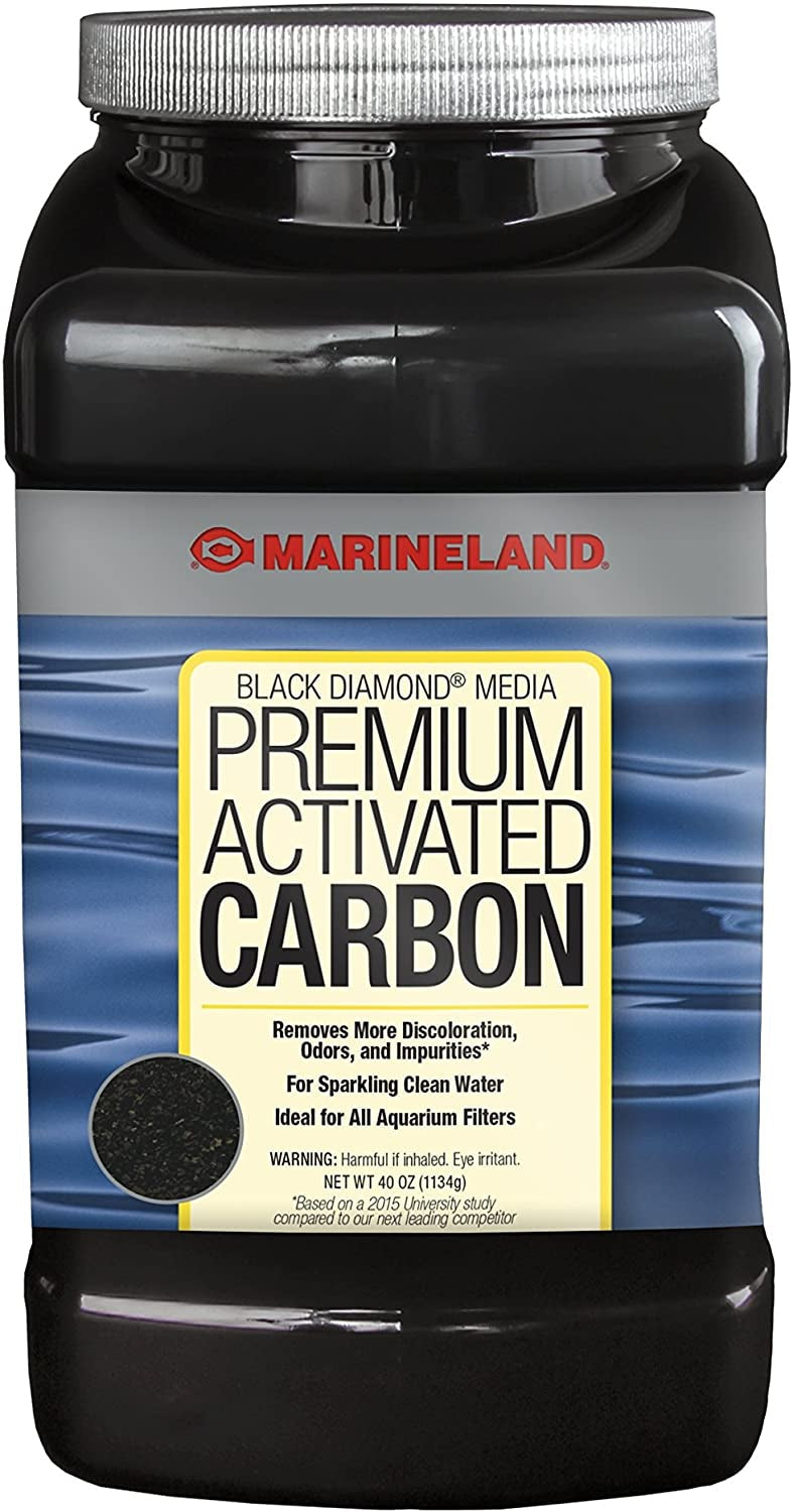 Marineland Black Diamond Media Premium Activated Carbon Aquariums For Beginners