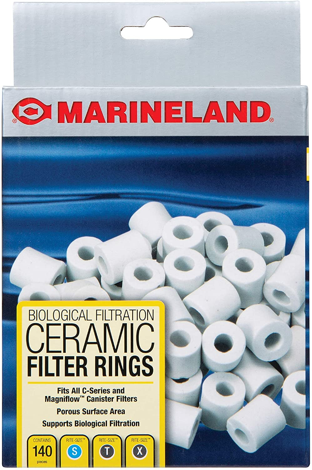 Marineland Ceramic Filter Rings for C-Series and Magniflow Filters Aquariums For Beginners