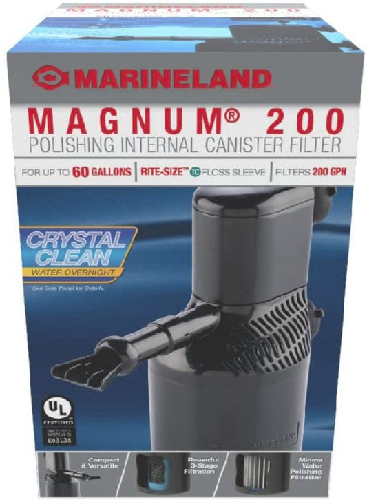Marineland Magnum Internal Polishing Filter Aquariums For Beginners