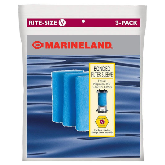 Marineland Rite-Size V Bonded Filter Sleeve Aquariums For Beginners