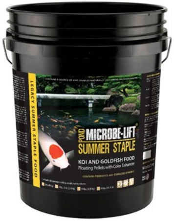 Microbe-Lift Legacy Koi and Goldfish Summer Staple Food Aquariums For Beginners