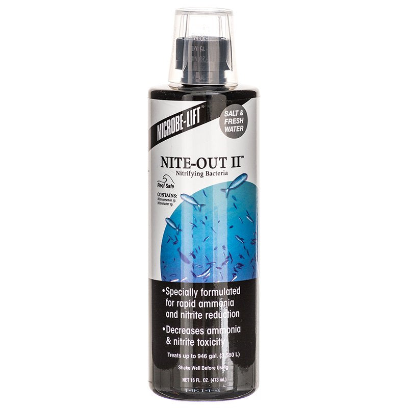 Microbe-Lift Nite Out II Nitrifying Bacteria Aquariums For Beginners