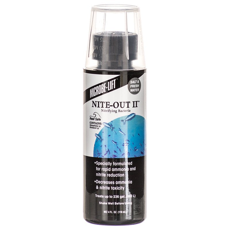 Microbe-Lift Nite Out II Nitrifying Bacteria Aquariums For Beginners