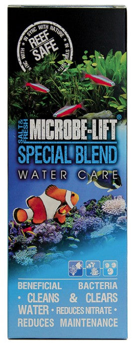 Microbe-Lift Special Blend A Complete Ecosystem in a Bottle for Saltwater and Freshwater Aquariums Aquariums For Beginners