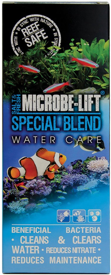 Microbe-Lift Special Blend A Complete Ecosystem in a Bottle for Saltwater and Freshwater Aquariums Aquariums For Beginners