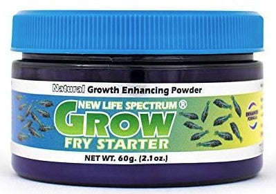 New Life Spectrum Grow Fry Starter Natural Growth Enhancing Diet Small Pellet Aquariums For Beginners