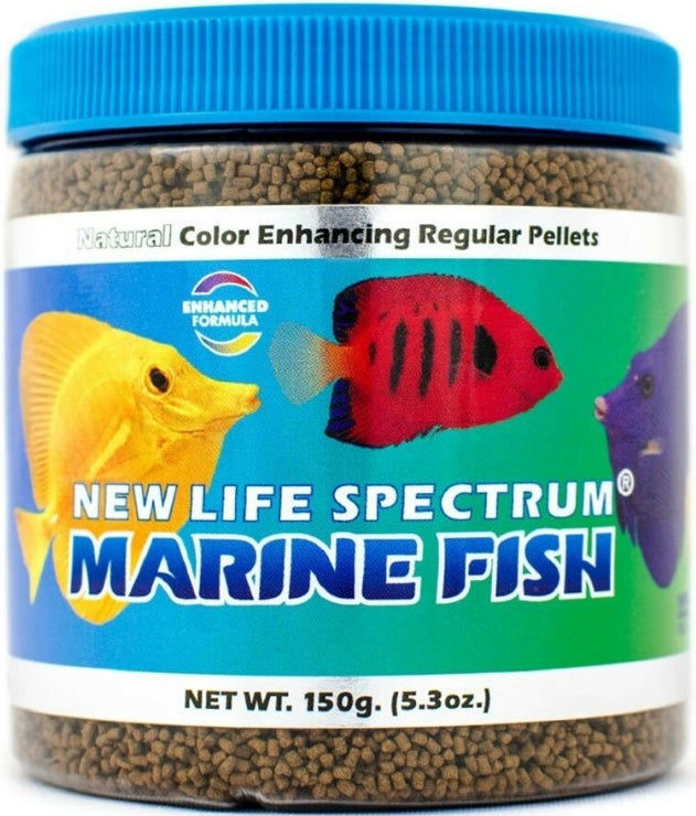 New Life Spectrum Marine Fish Food Regular Sinking Pellets Aquariums For Beginners