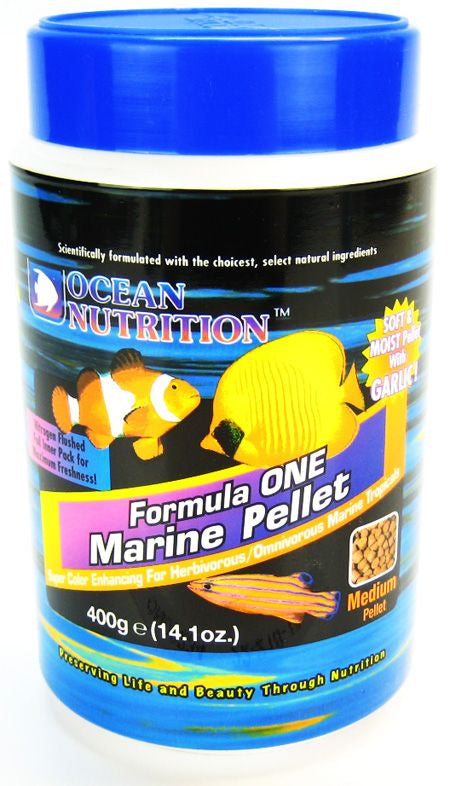 Ocean Nutrition Formula ONE Marine Pellets Medium Aquariums For Beginners
