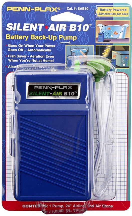 Penn Plax Emergency Air Battery Powered Air Pump Aquariums For Beginners