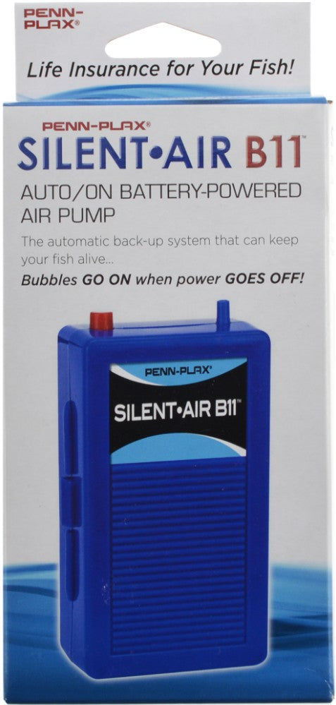Penn Plax Silent Air B11 Battery Powered Air Pump Aquariums For Beginners