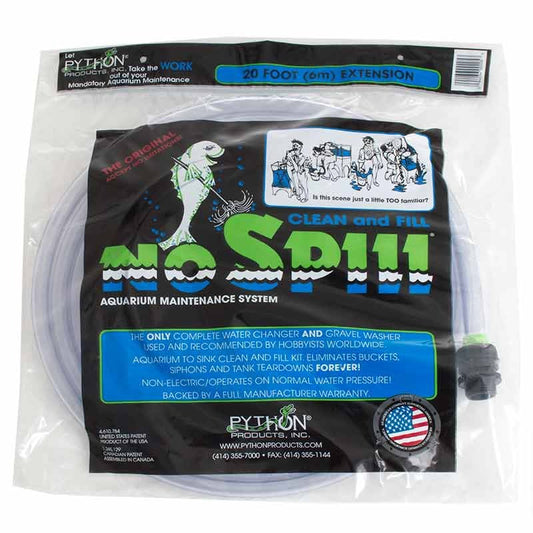 Python Products No Spill Clean and Fill Extension Tube Aquariums For Beginners