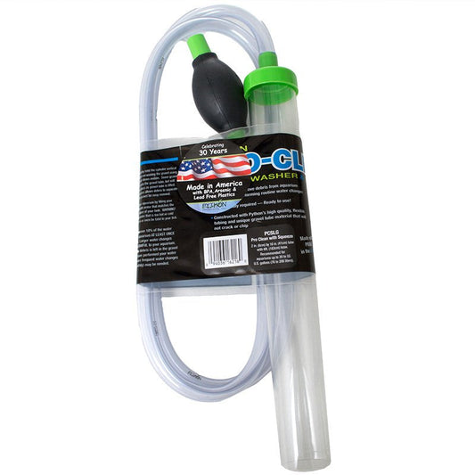 Python Products Pro-Clean Gravel Washer and Siphon Kit with Squeeze Aquariums For Beginners