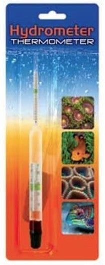 Rio Floating Glass Dual Hydrometer Thermometer Aquariums For Beginners