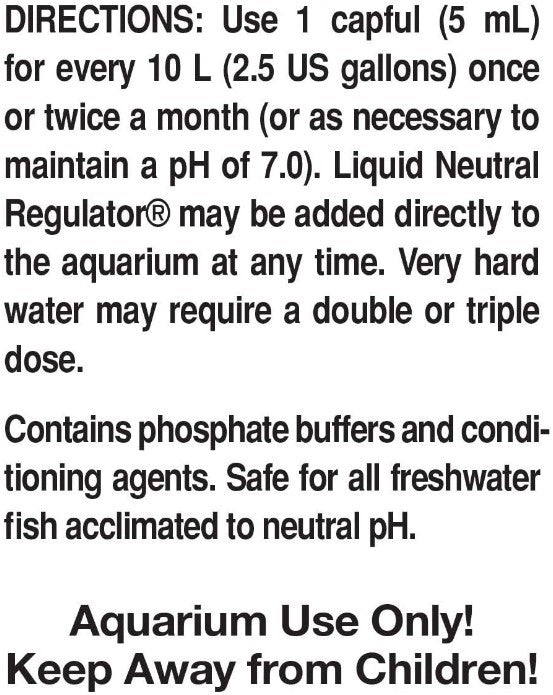 Seachem Neutral Regulator Adjusts pH to 7.0 for Aquariums Aquariums For Beginners