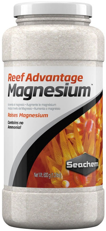 Seachem Reef Advantage Magnesium Raises Magnesium for Aquariums Aquariums For Beginners