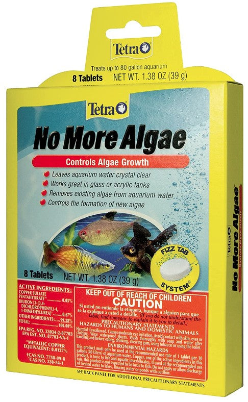 Tetra No More Algae Controls Algae Growth in Aquariums Aquariums For Beginners