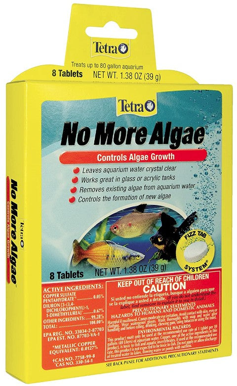 Tetra No More Algae Controls Algae Growth in Aquariums Aquariums For Beginners