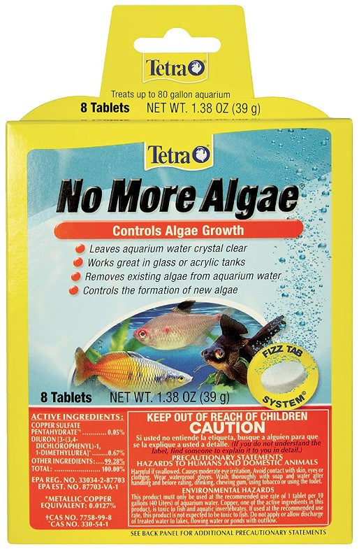 Tetra No More Algae Controls Algae Growth in Aquariums Aquariums For Beginners