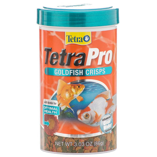 Tetra Pro Goldfish Crisps Fish Food for Optimal Health Aquariums For Beginners