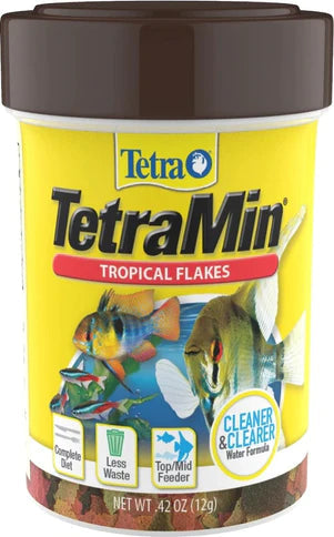 TetraMin Regular Tropical Flakes Fish Food Aquariums For Beginners