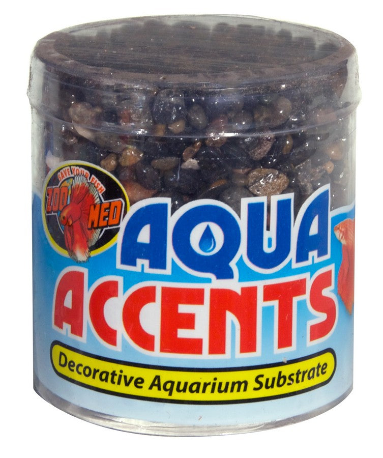 Zoo Med Aqua Accents Dark River Pebbles Aquariums For Beginners