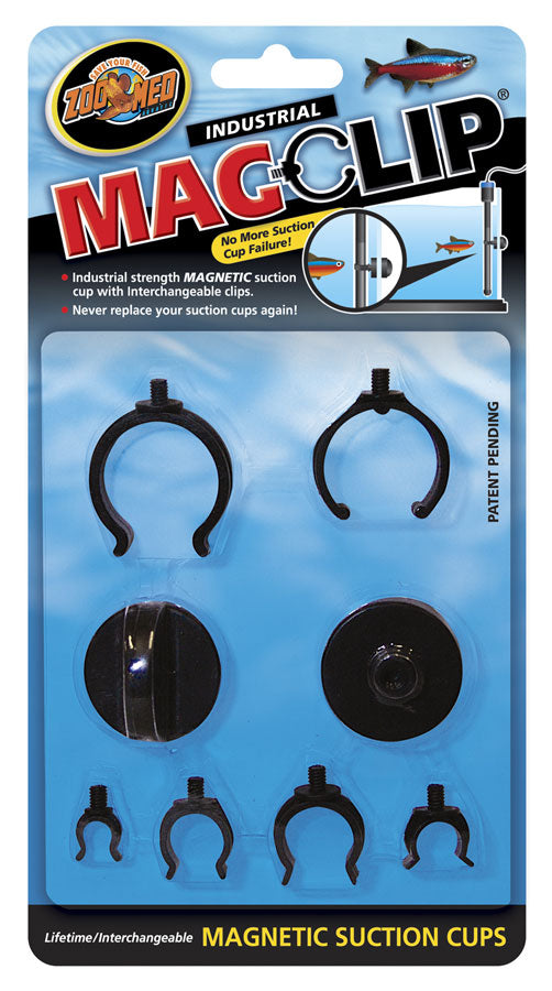 Zoo Med Industrial Magclip Magnetic Suction Cup Kit Aquariums For Beginners