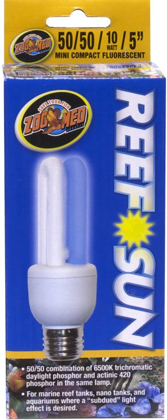 Zoo Med Reef Sun 50/50 Compact Fluorescent Bulb Aquariums For Beginners