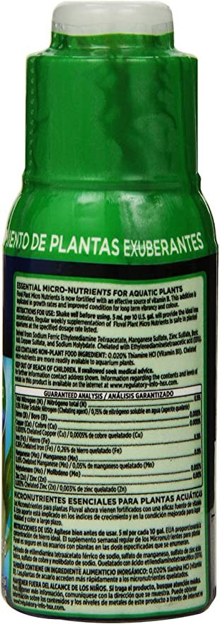 Fluval Plant Micro Nutrients Lush Plant Growth Replenishes Essential Nutrients for Aquarium Plants